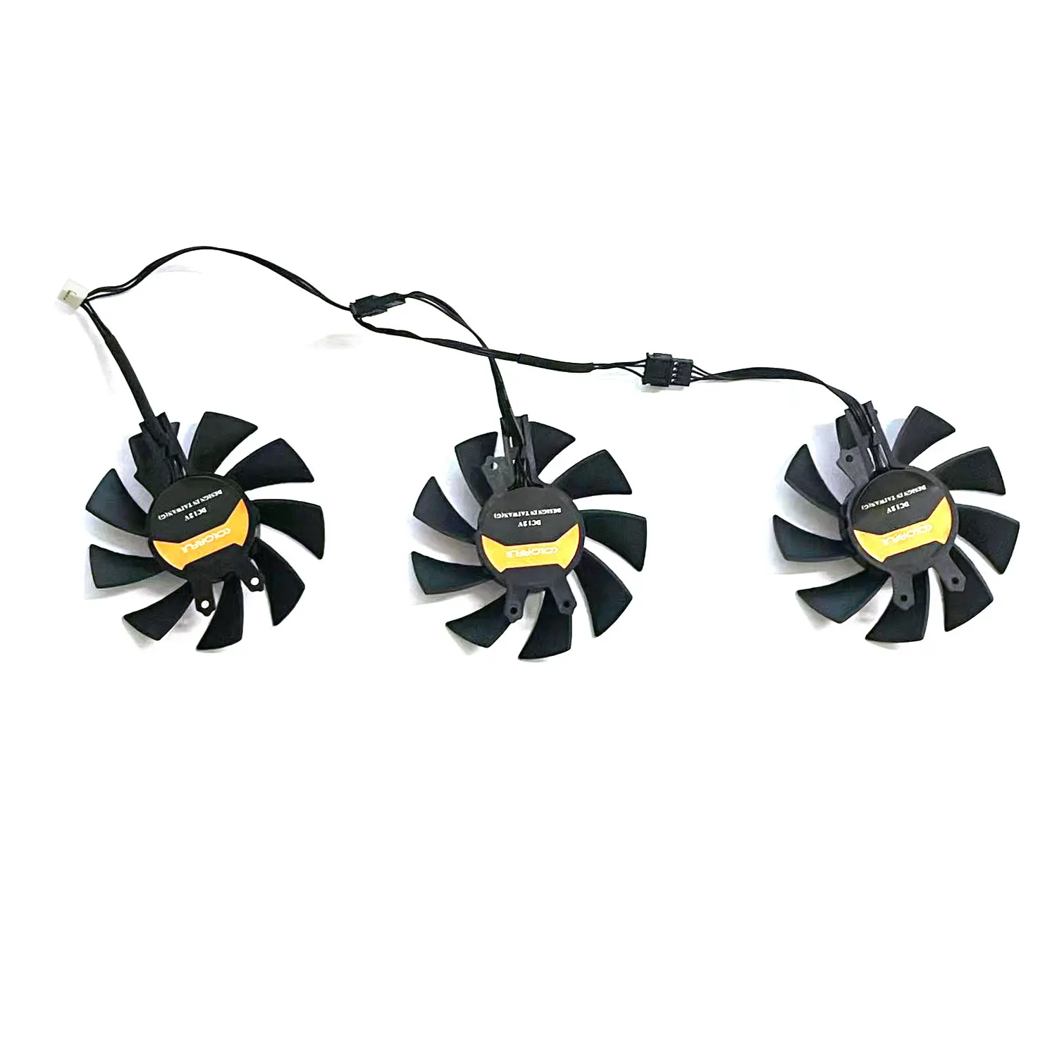 Nuevo ventilador GPU GTX1070 GTX1080 de 75MM y 4 pines, adecuado para tarjeta gráfica colorida iGame GeForce GTX 960 1060 1070 1080 - imagen 4