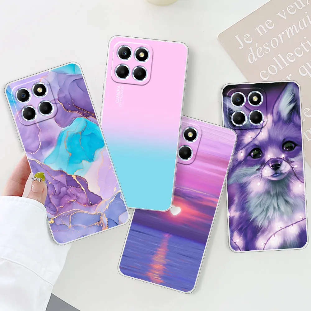 Funda de LLY-LX1 para Honor X8b, carcasa a prueba de golpes, de silicona suave y transparente, para Huawei Honor X8 5G - imagen 3