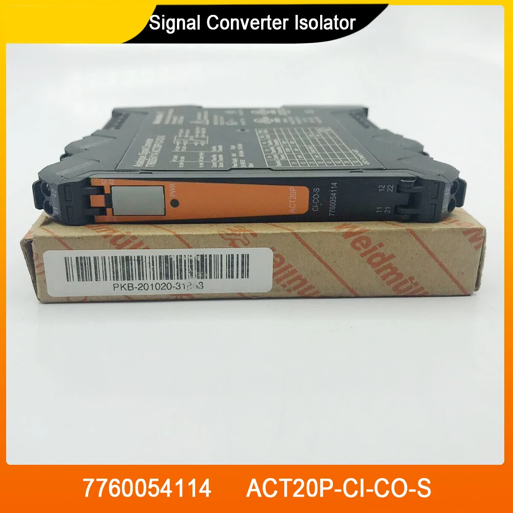 7760054114   Aislador convertidor de señal ACT20P-CI-CO-S para Weidmuller