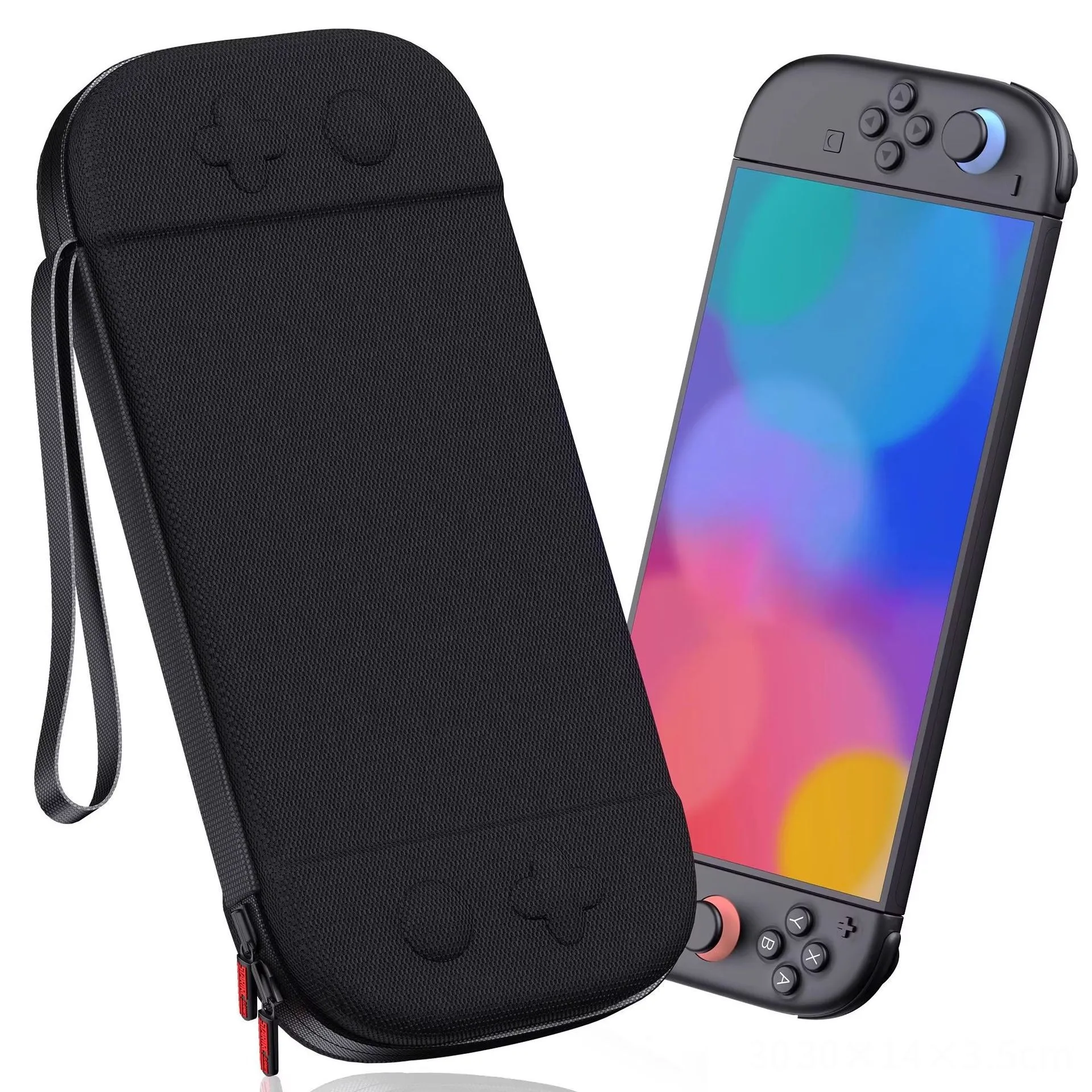 Estuche de transporte para Nintendo Switch 2 modelo 2025, estuche de almacenamiento de viaje portátil protector de fieltro inodoro para consola NS2 - imagen 3