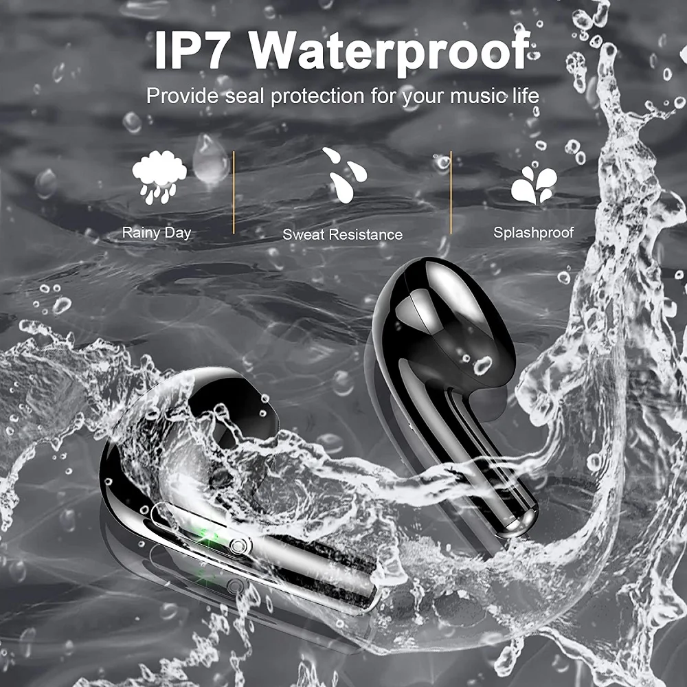 Nuevos auriculares Bluetooth 5,4 J97 auriculares inalámbricos LED TWS con micrófono Dual auricular CVC8.0 auriculares con cancelación de ruido - imagen 4