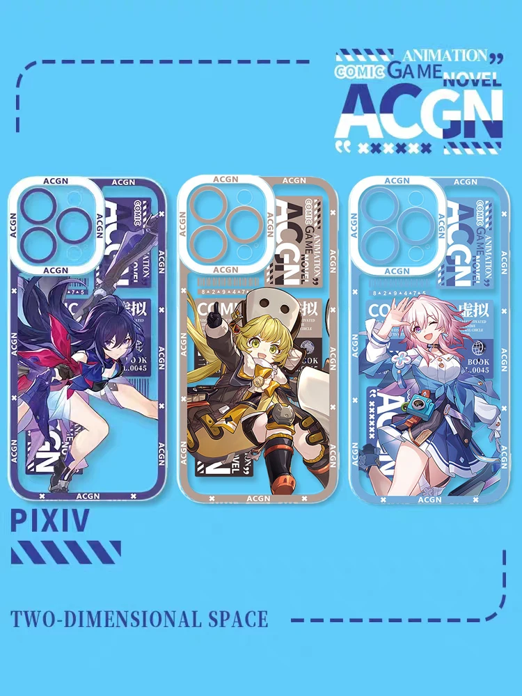 Honkai Star Rail funda protectora para lente de silicona transparente, para Huawei P30 Lite, P10 Plus, P20, P40, P50 Pro, Y9 Prime 2019, P30Pro