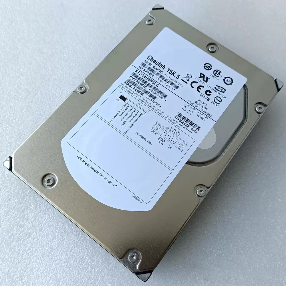 ST3146855LC HDD 146G 15K 3,5" disco duro del servidor SCSI del PIN 80 para Seagate - imagen 3