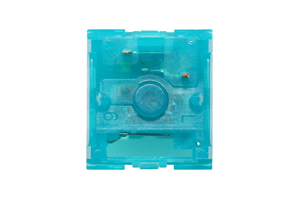 Kailh BOX interruptor de Jade de medianoche para juegos, Teclado mecánico MX Stem, 5 pines, PC, interruptores azules Clicky como caja blanca - imagen 5