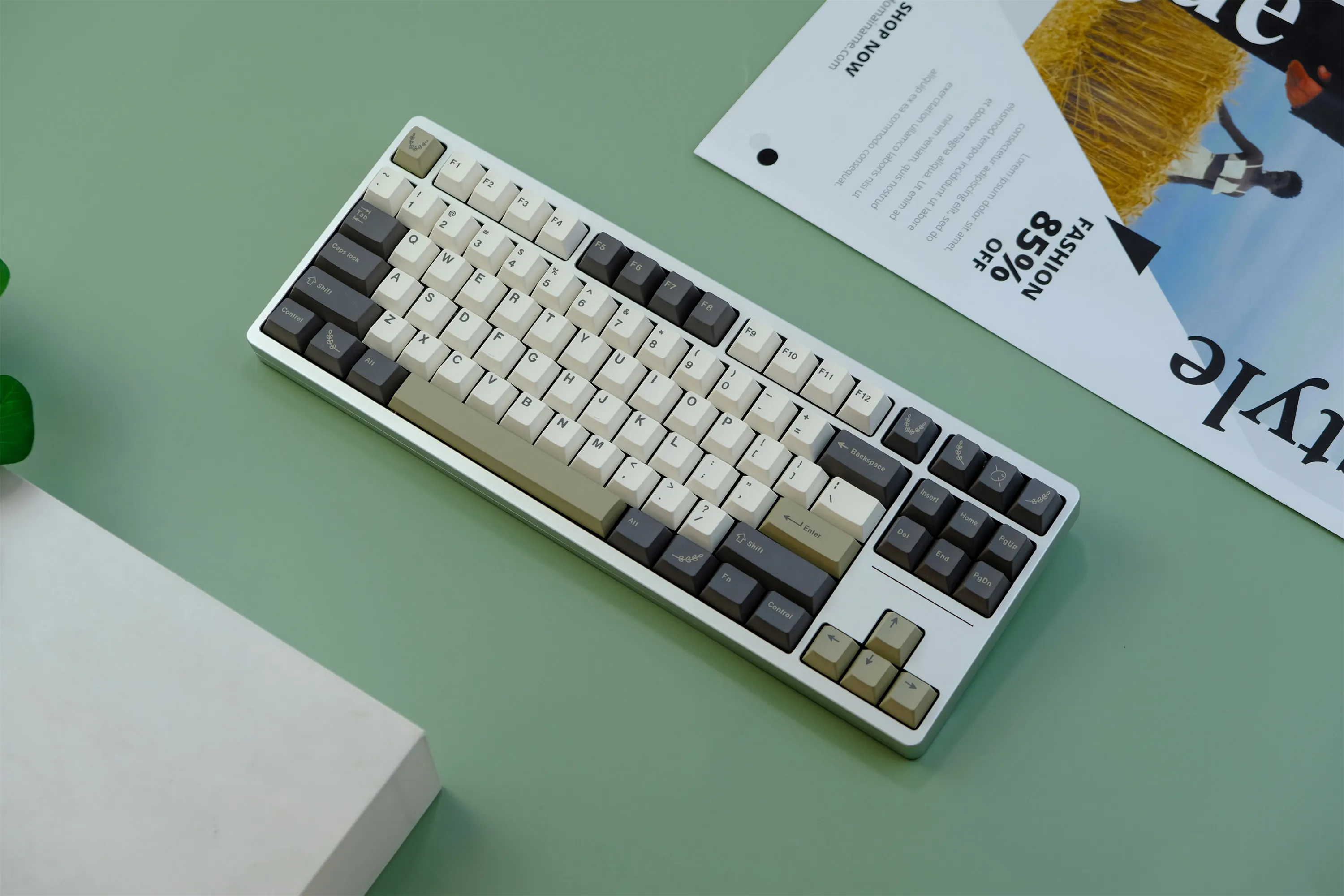 GMK Olives-tecla PBT para teclado mecánico, accesorio con 129 teclas, perfil de cereza, DYE-SUB, personalizado - imagen 5