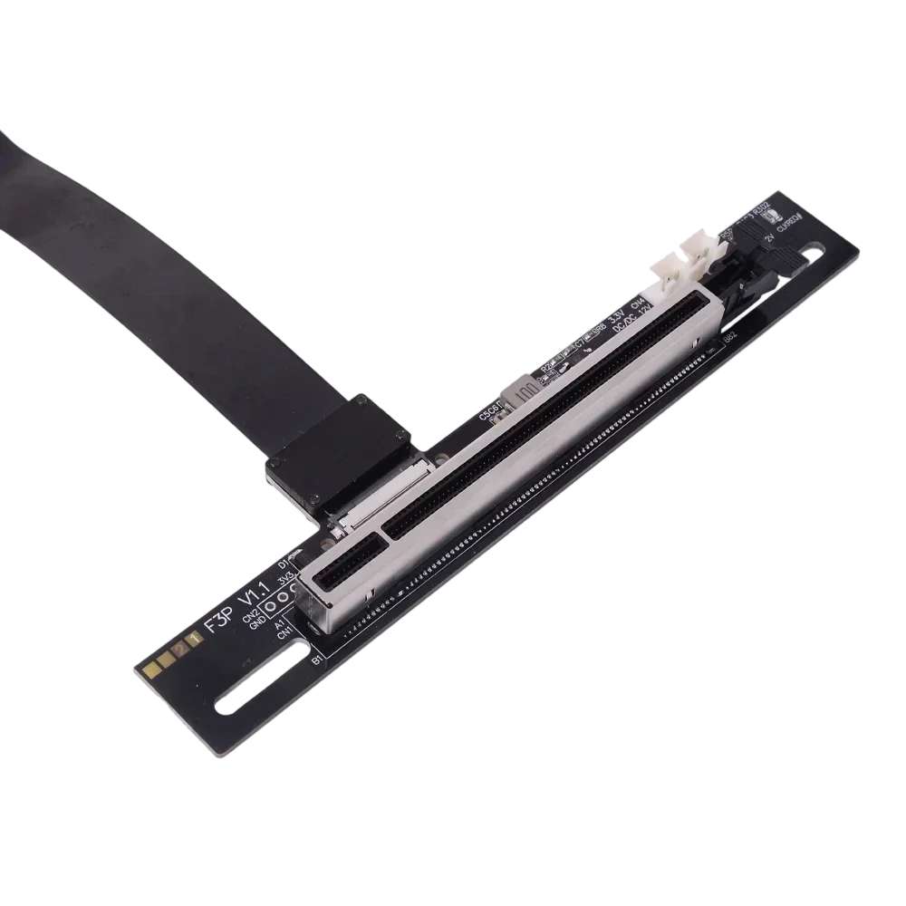 GEN 5 M.2 NGFF NVMe Key M a PCI-E 5,0x16 Cable de extensión de tarjeta gráfica M.2 Turn 90 ángulo 16x M.2 adaptador de tarjeta elevadora Cable GPU - imagen 4