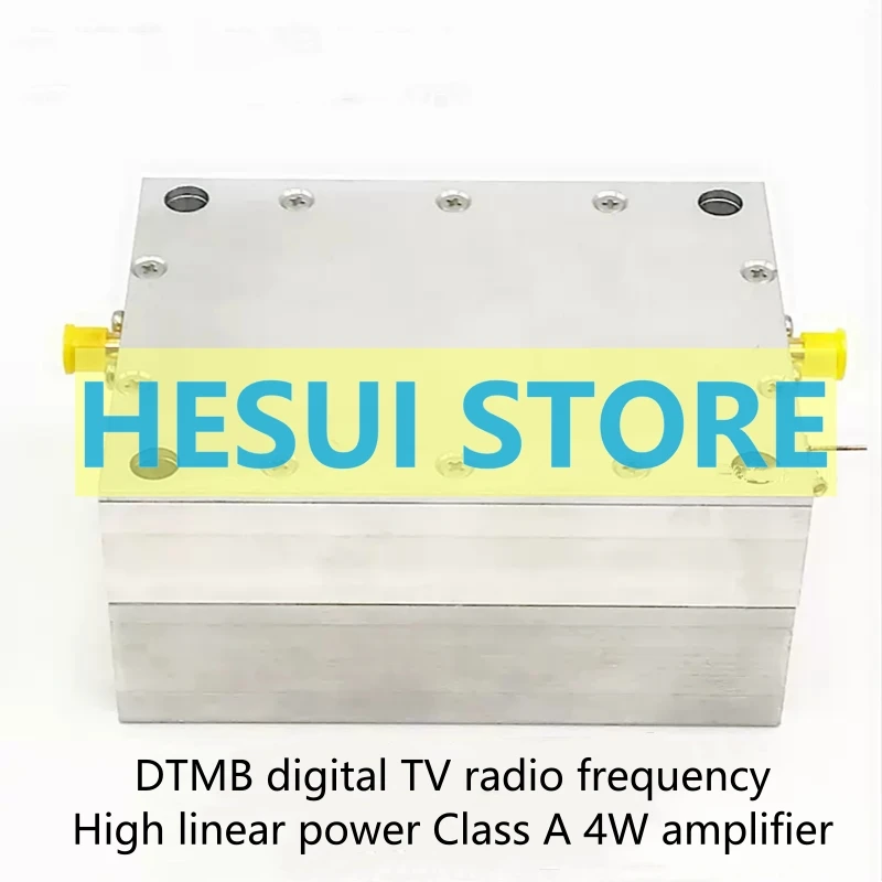 Módulo DTMB de TV Digital, módulo amplificador de potencia RF de microondas, placa de módulo lineal alta Clase A 4W 45MHz-1100MHz
