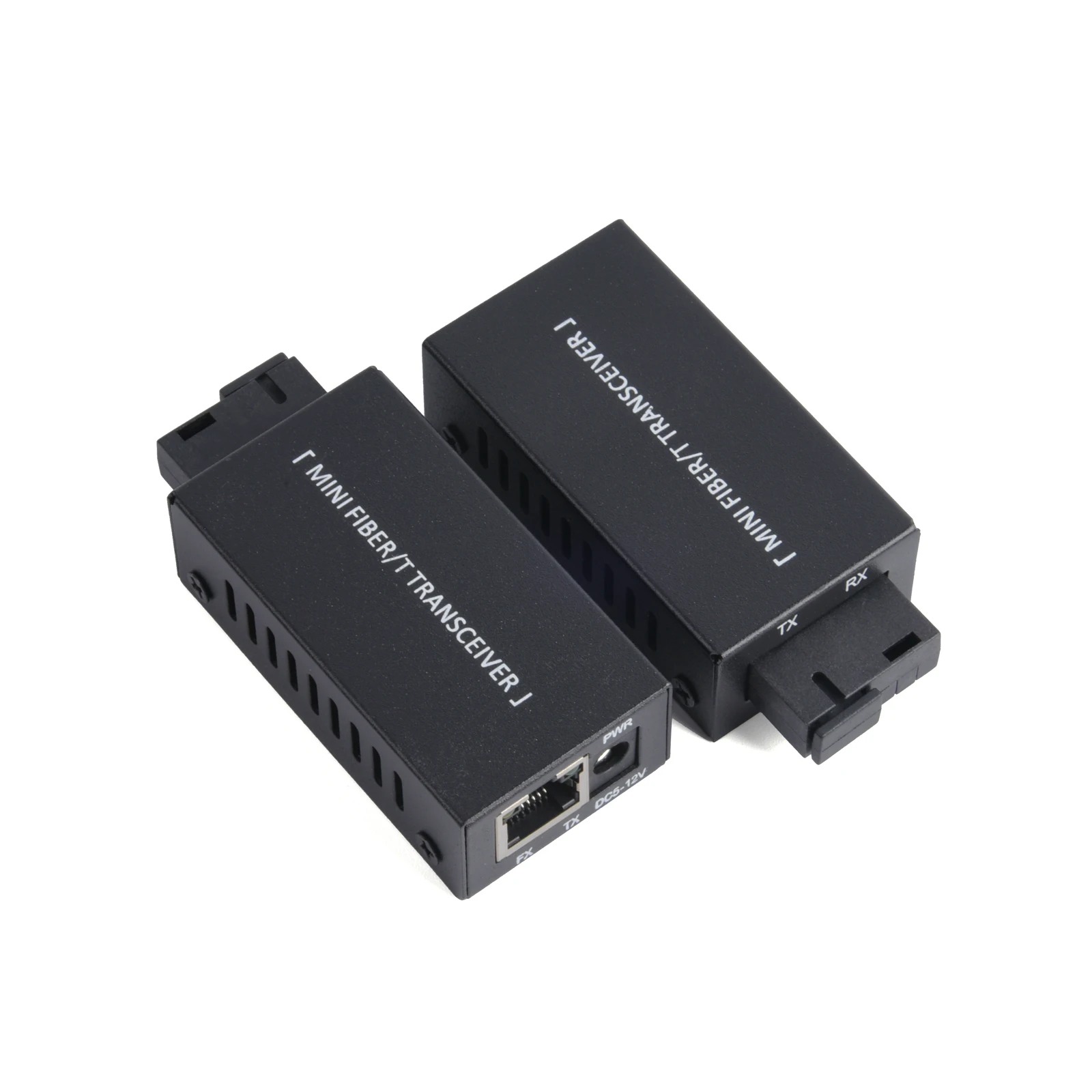 Convertidor de medios de fibra Mini Gigabit US/DE, transceptor de fibra de 100/1000Mbps, conmutador Ethernet SC a RJ45, 20Km con adaptador de corriente - imagen 4