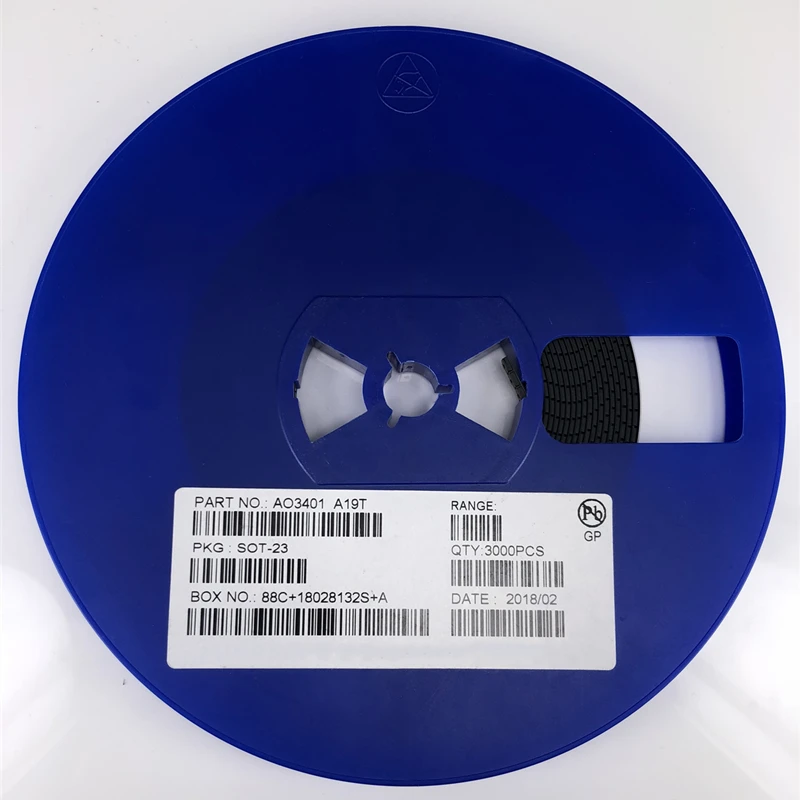(100 uds) AO3401 A19T SOT-23 3401 SMD Transistor de efecto de campo MOS-FET de canal P nuevo original - imagen 4