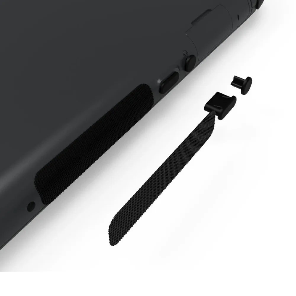 11 unids/set Protector de polvo tapones de puerto de silicona cubierta antipolvo antiarañazos + tapas basculantes para accesorios de consola de juegos Switch 2 - imagen 5