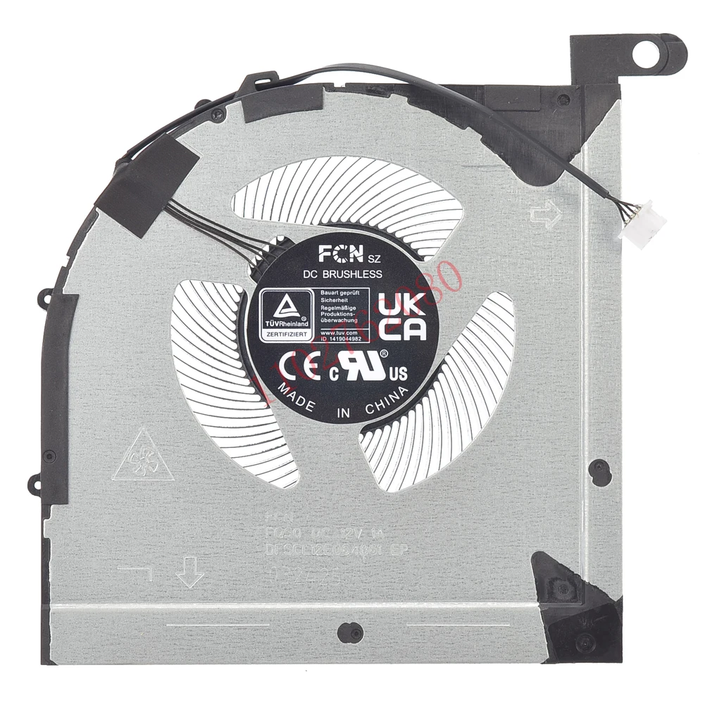 Ventilador de refrigeración CPU + GPU de repuesto para ordenador portátil Lenovo Y7000P IRH8 2023 DFSCL12E064861, DFSCM227163921 - imagen 3
