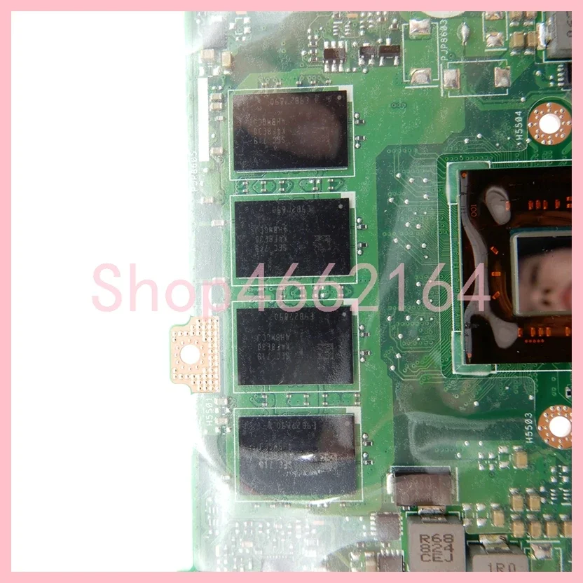 Placa base para ordenador portátil E406MA con 4GB-RAM 64GB-SSD N4000 CPU para For Asus L406MA E406MAS E406MA E406M E406 placa base para portátil - imagen 4