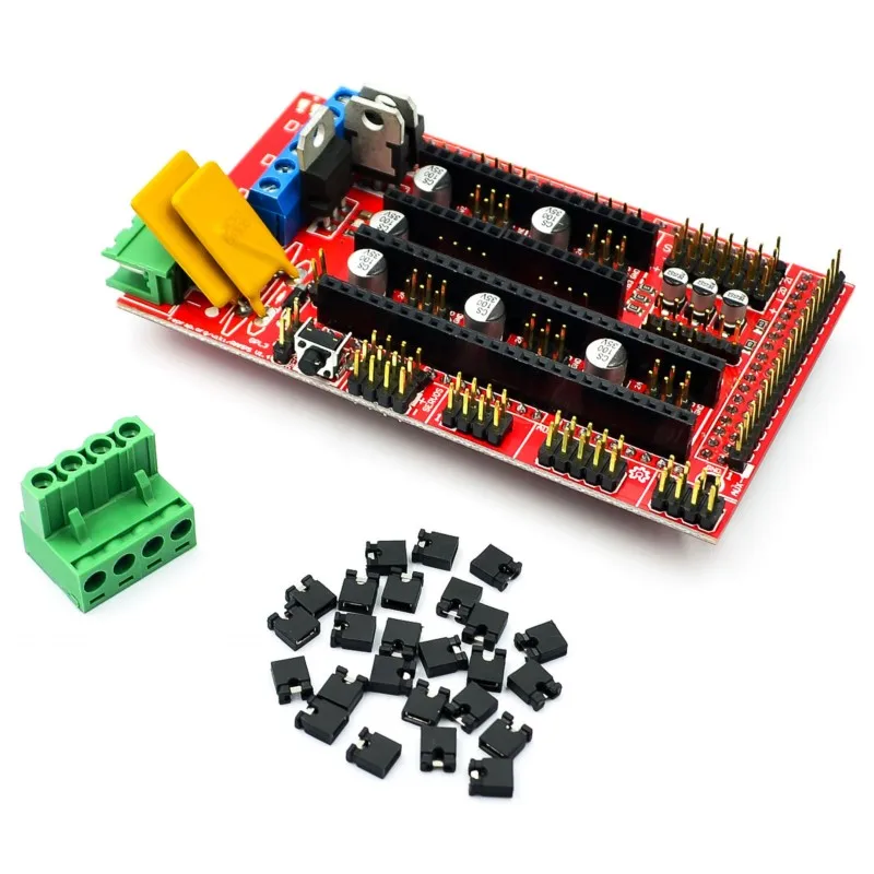 Impresora 3D RAMPS 1.4 1.5 1.6 compatible Tablero de control Control de impresora RepRap - imagen 3