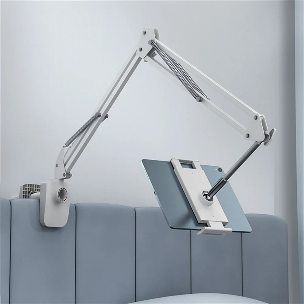 Soporte de Metal para tableta y teléfono Xiaomi Lenovo Samsung S7 Plus iPad Pro 12,9, soporte ajustable para teléfono de 4 a 13 pulgadas - imagen 2