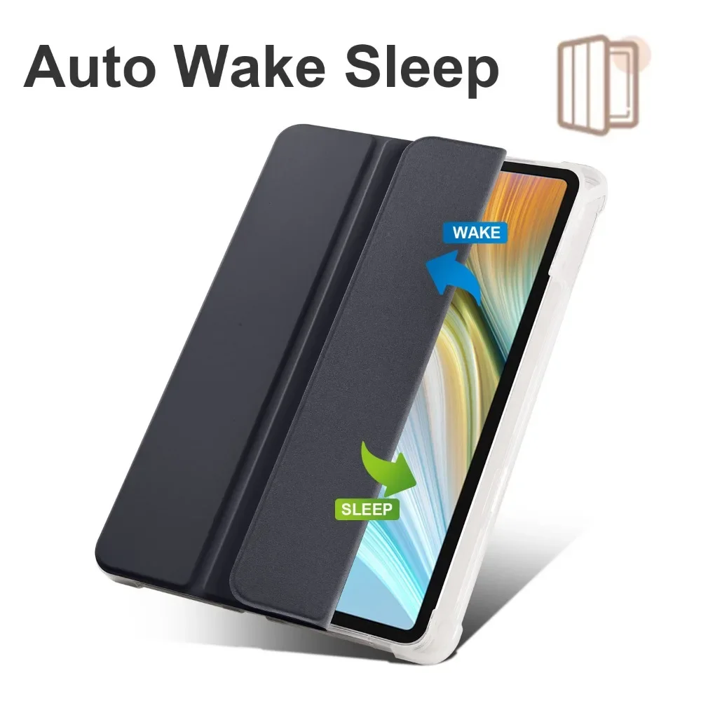 Para HUAWEI MatePad Air 2024 12 pulgadas con funda para portalápices para MatePad Air 12 BKY-W00 Auto Sleep Awake Stand Tablet cubierta - imagen 3