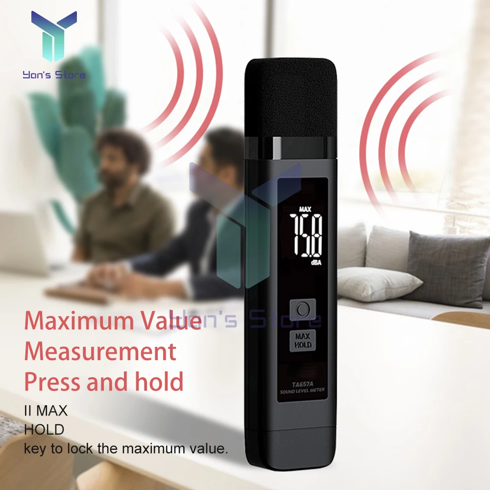 Dispositivo portátil de medición de ruido con pantalla en tiempo real y registro de datos para uso industrial y ambiental - imagen 5