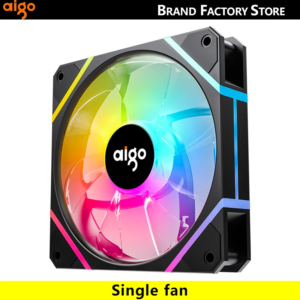 black single fan