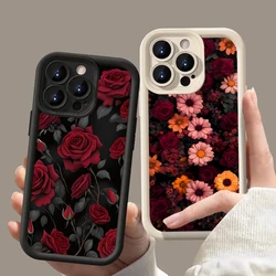 Funda Silicona Xiaomi Redmi Note Vintage Floral Rosa Antigolpes