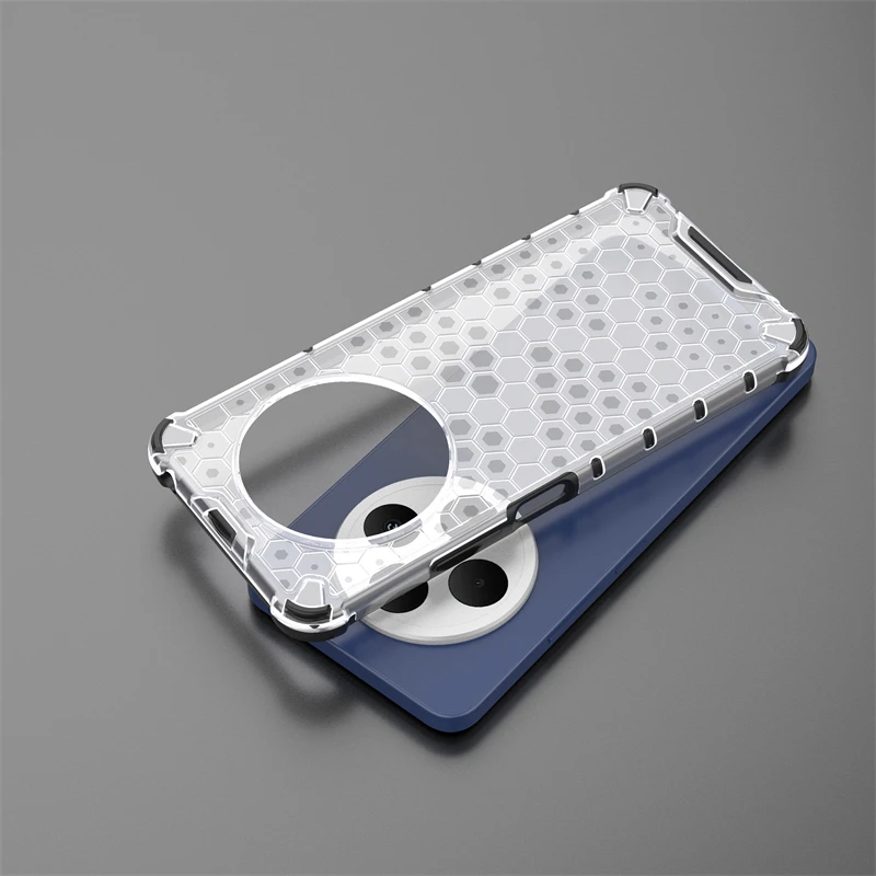 Funda protectora de panal de abeja a prueba de golpes para Xiaomi Redmi 14C, cubierta protectora translúcida de TPU - imagen 5