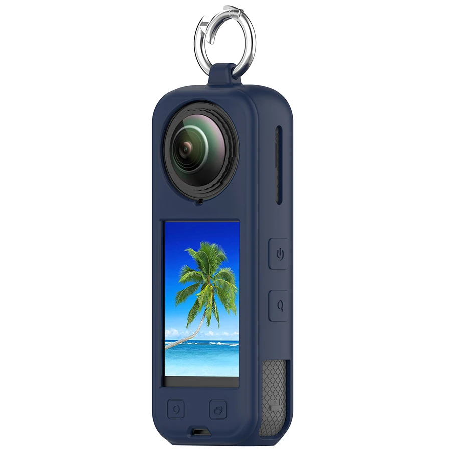 Funda de silicona para Insta360 X5, funda protectora antiarañazos para Insta360 X4 X5 X3, funda protectora para cuerpo de cámara, accesorios - imagen 3