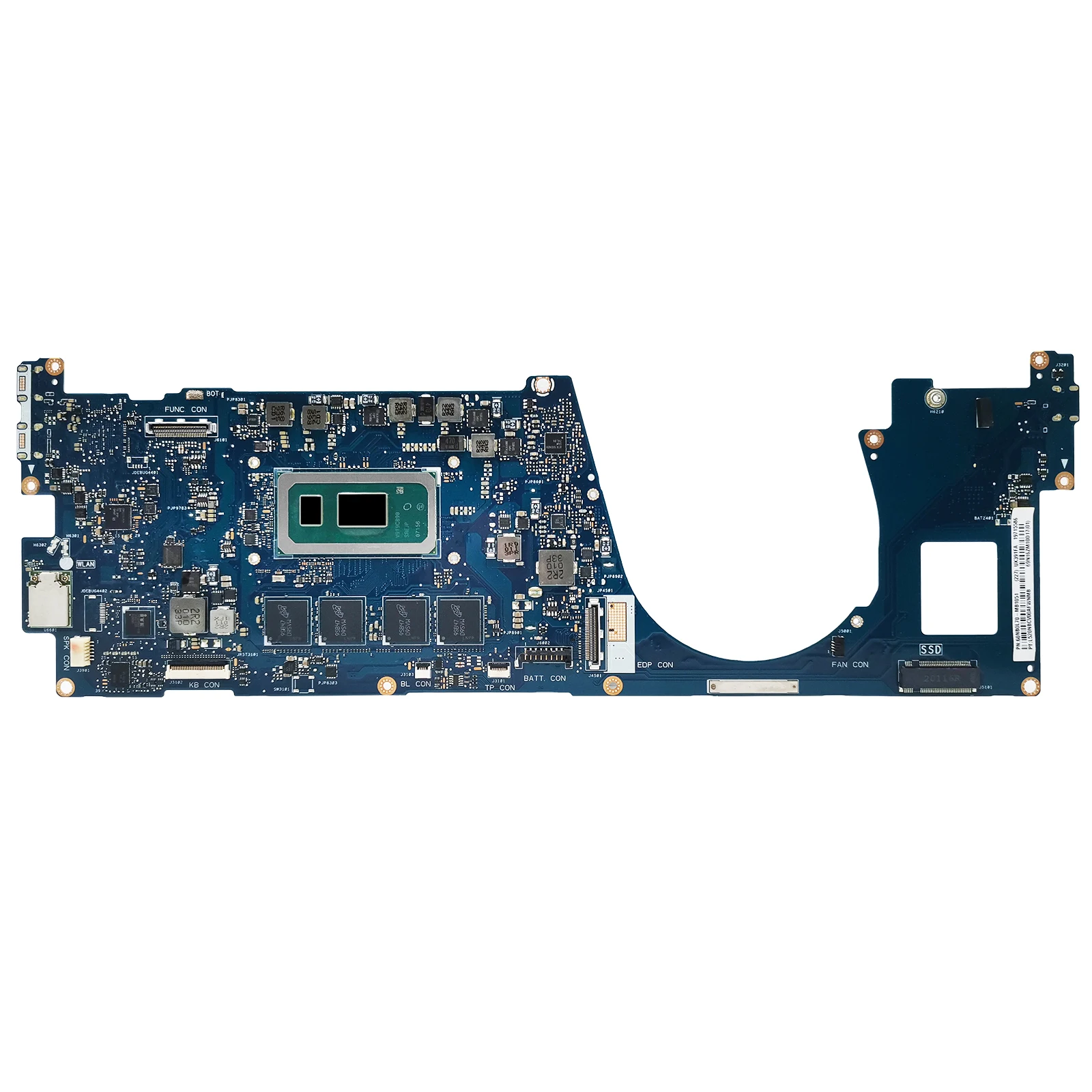 Placa base para portátil AKEMY UX391FA para Asus ZenBook UX3000FA UX391F UX391FA placa base para portátil con CPU i5 i7-8th Gen 8G/16g ram - imagen 2