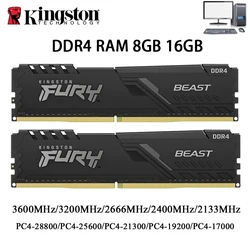 Kingston Beast Memoria RAM DDR4 Escritorio Rendimiento Superior