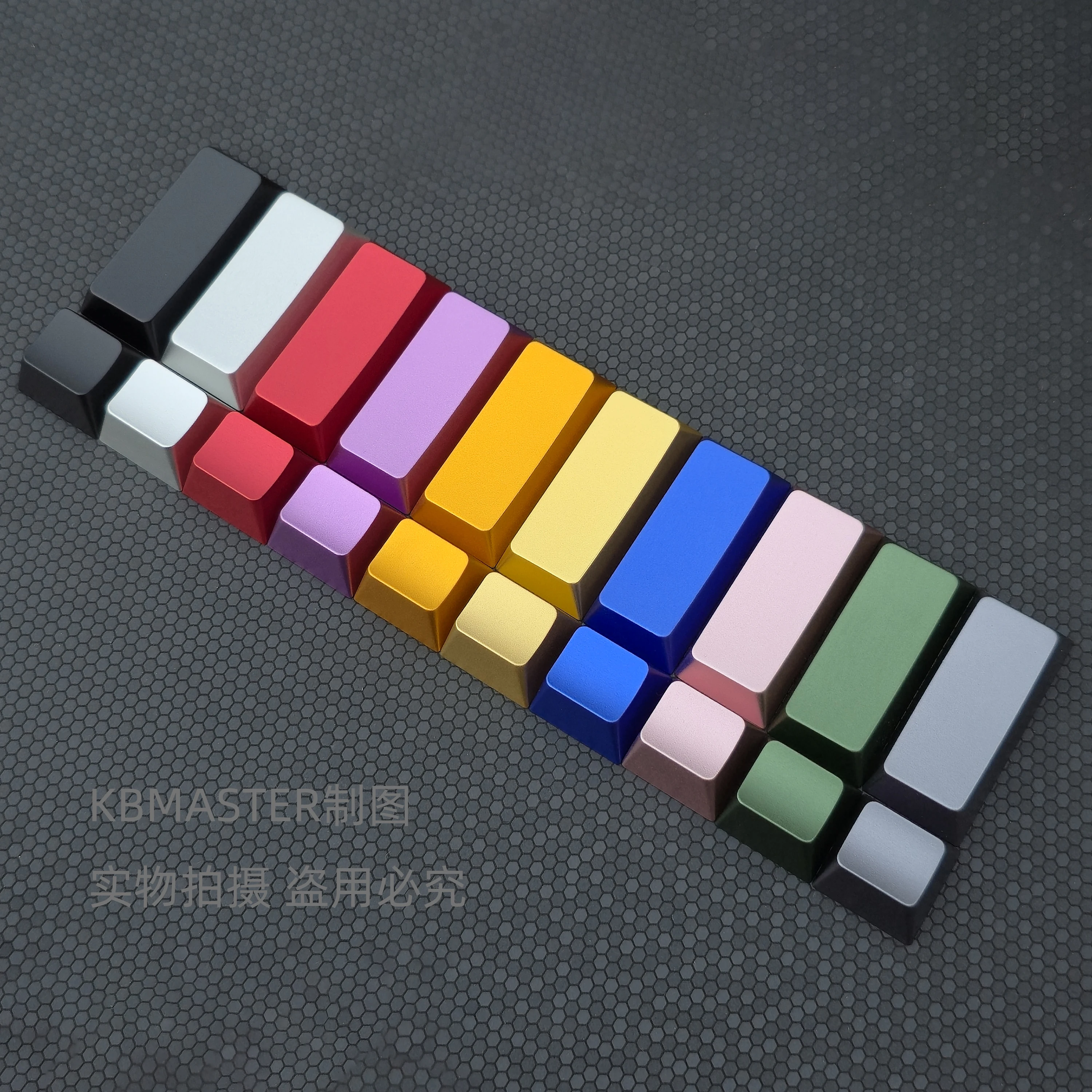 CSK-teclas de Metal con perfil de cereza, aleación de Zinc/aluminio personalizada, teclas de teclado mecánico de varios colores, accesorios para juegos, regalo - imagen 5