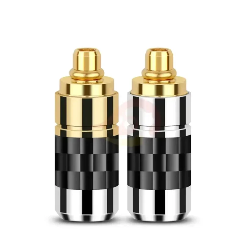 Conectores MMCX para auriculares N30 N40 W60 N5005, conector de cable de Audio chapado en oro de fibra de carbono de alta calidad - imagen 5
