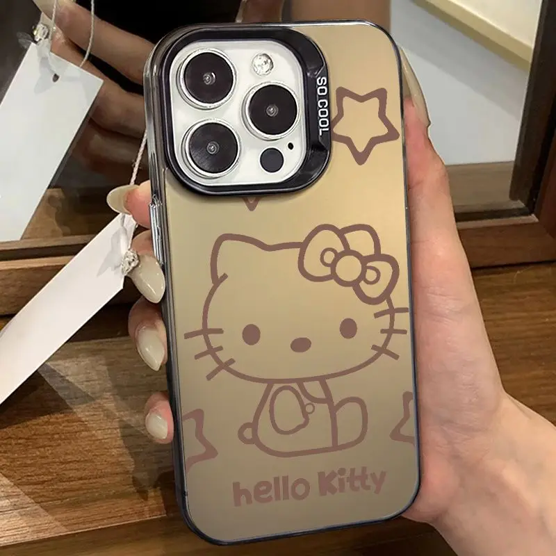 Funda bonita Kitty Kuromi para Vivo V30 V29 Lite V21E V25 V25E V20 V27 V23 Pro V23E V27E Y02 Y03 Y75 Y91C Y30 Y93 Y91 Y95 Y100 - imagen 4