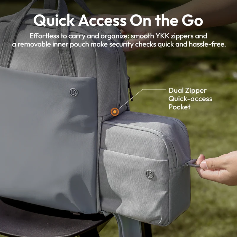 Ulanzi F08 Mochila de viaje ligera, bolsa impermeable, bolsa de fotografía, bolsa de transporte para cámara, portátil de 16 pulgadas - imagen 2