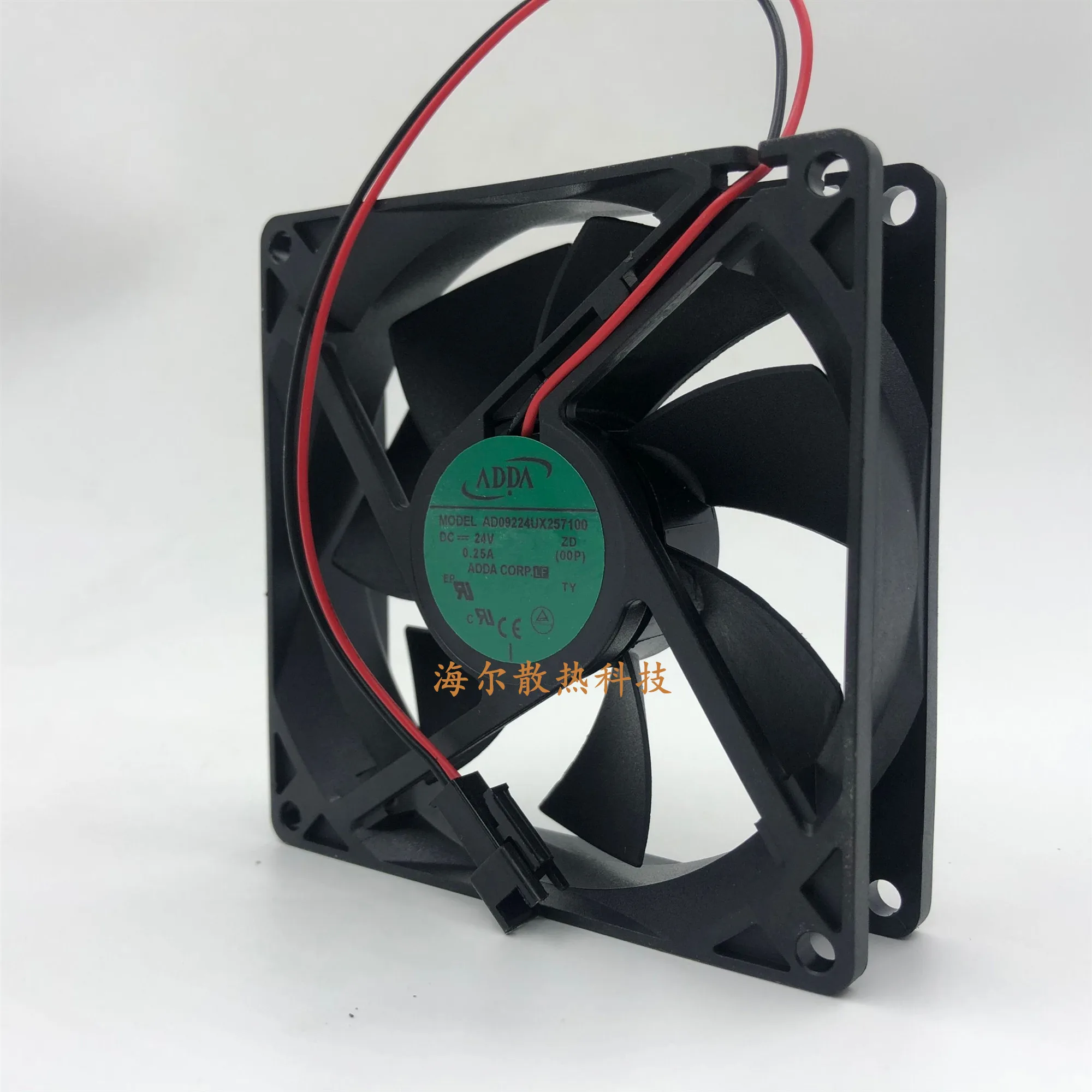 AD09224UX 257100   Para ventiladores de refrigeración de la máquina de soldadura inversor ADDA DC 24v 0,25 A 9cm 90mm - imagen 3