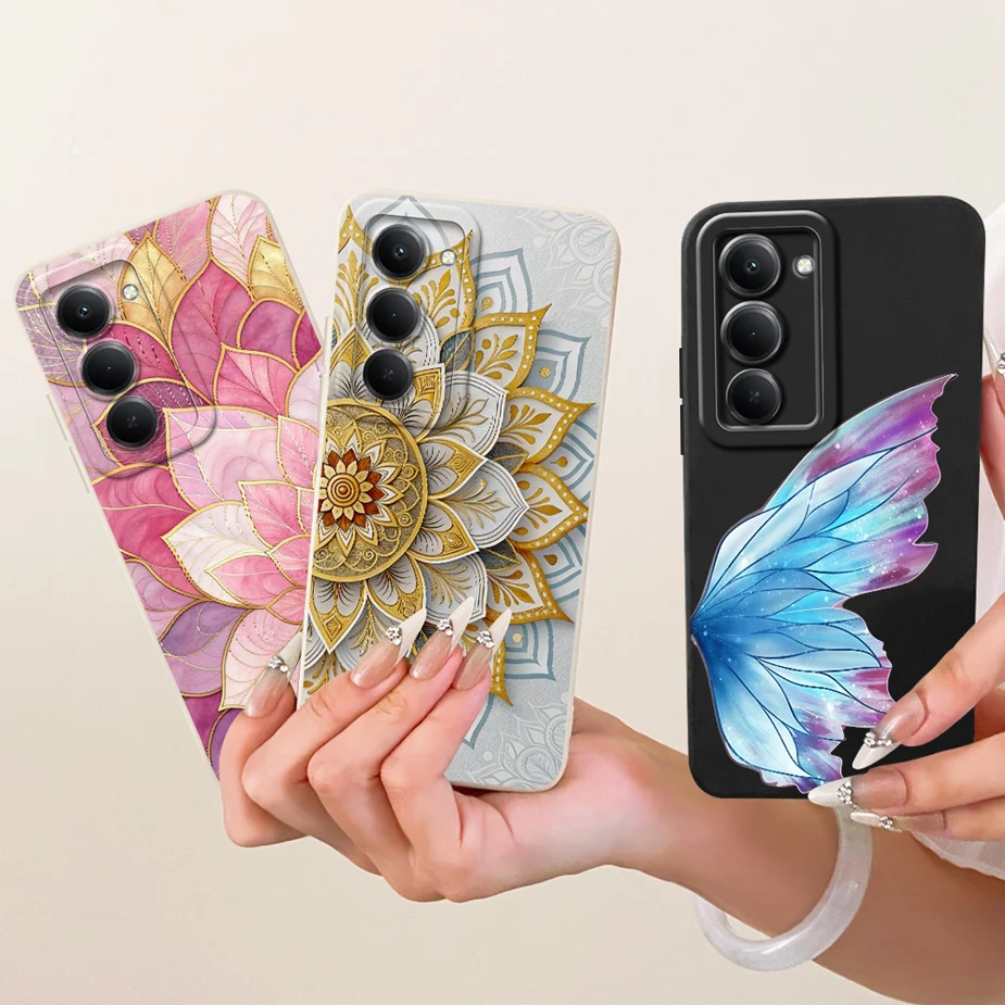 Para Xiaomi Redmi 15 4G 5G funda Cool Dragon Owl moda dibujos animados pintado cubierta suave TPU funda de teléfono para Redmi 15 5G Redmi15 4G bolsas - imagen 3