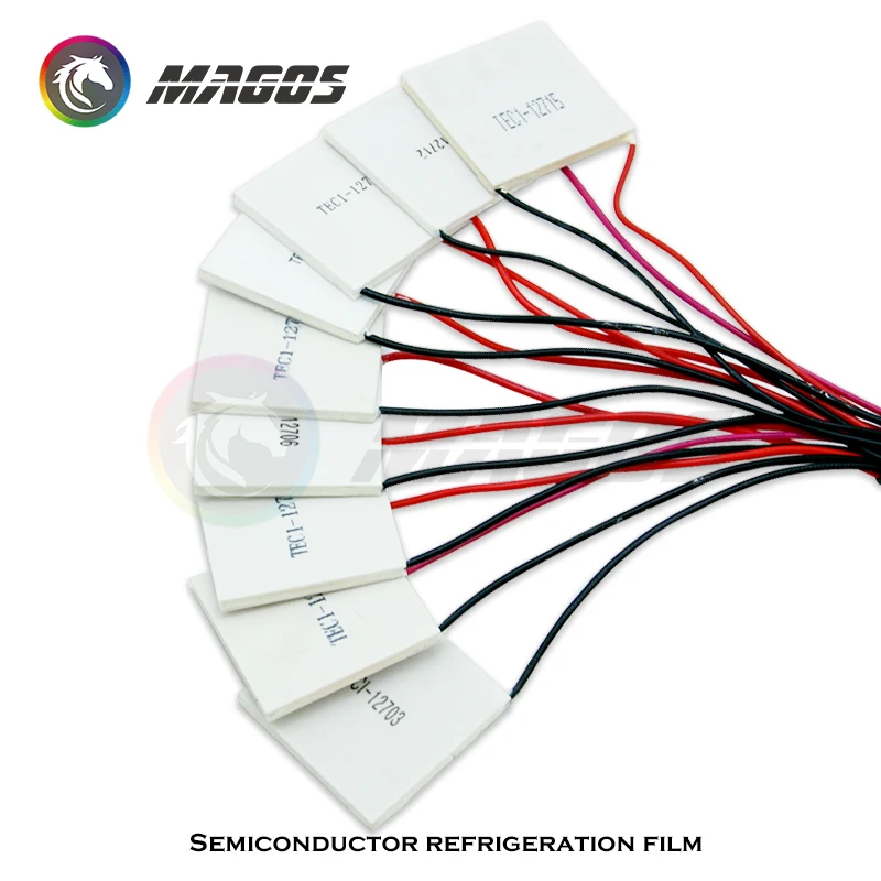 Enfriador termoeléctrico Peltier 40*40MM módulo para CPU y GPU bloque de agua disipador de calor de 4cm, TEC1-12705 12706 - imagen 2