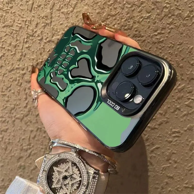 Funda Cranial Color Frenzy para iPhone 17Pro 16 15 14 13 12 11 Pro Max XR funda protectora de pantalla carcasa a prueba de golpes - imagen 3