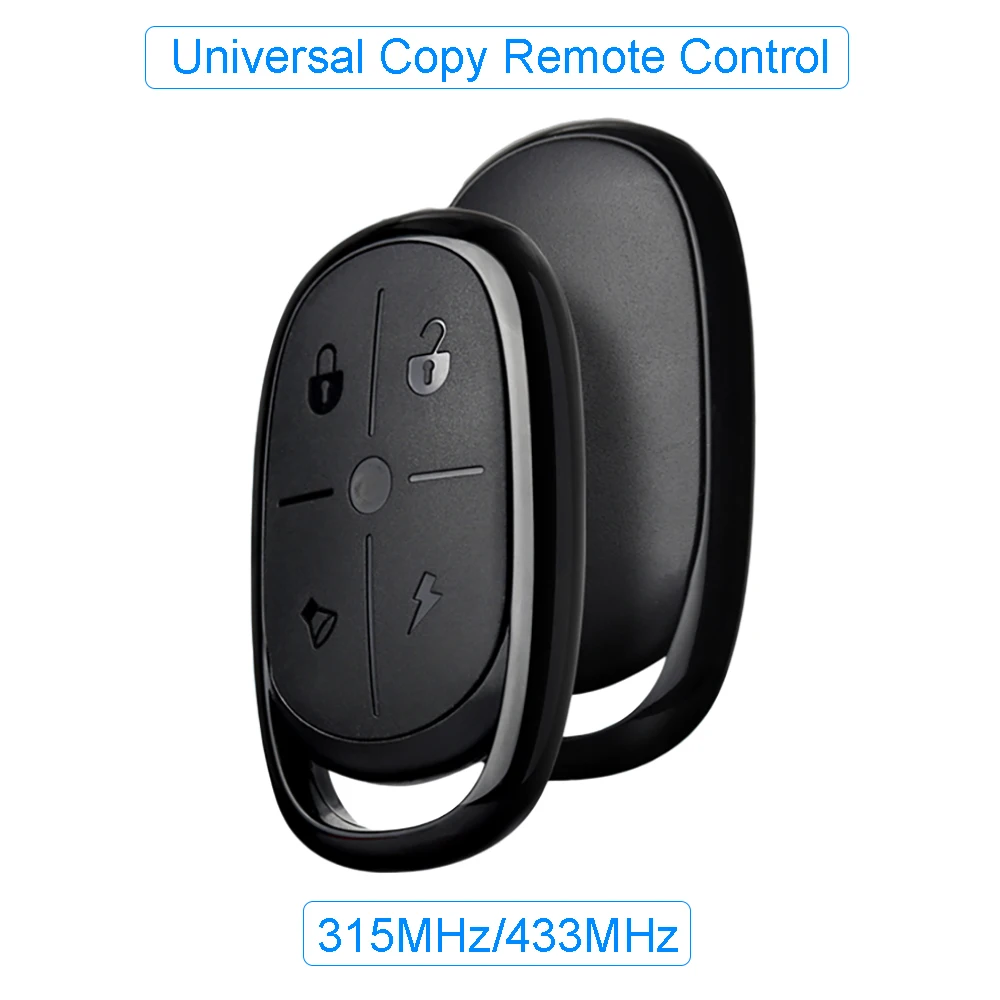Duplicador de clonación de Control remoto, 315MHz, 433MHz, 4 llaveros, clon de distancia, código de aprendizaje fijo para abridor de puerta de garaje