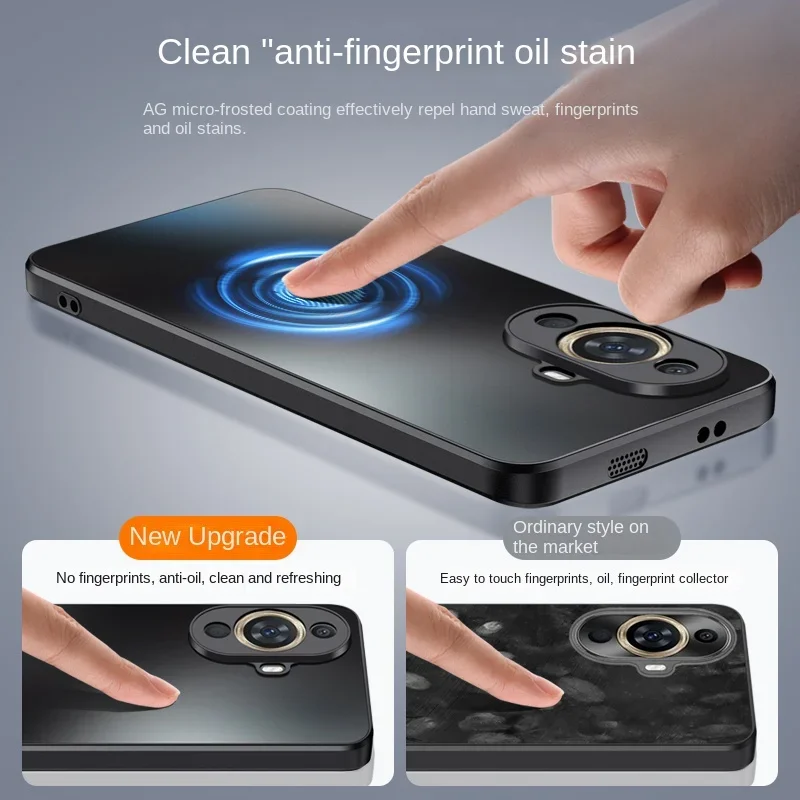 Para Huawei NOVA 11 Pro 11SE 11 Funda de teléfono antideslizante y a prueba de golpes con lente mate - imagen 5
