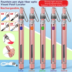 Localizador Visual de Fallos Fibra Óptica VFL Recargable FTTH