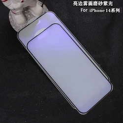 Protector Vidrio Templado Mate iPhone 16/15/14 Antiluz Azul