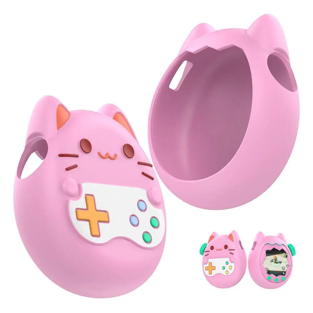 Funda protectora de silicona para consola de juegos Tamagotchi Paradise, anticaída, resistente al agua, carcasa suave, accesorio electrónico para equipo de mascotas - imagen 3