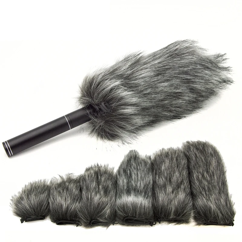Parabrisas Peludo Micrófono – Foam Antiviento 9-24cm