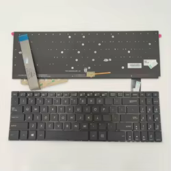 Diseño RU de EE. UU. para For Asus K570U K570UD K570Z K570ZD X570U X570UD X570Z X570ZD M570 M570D M570DD YX570 FX570 F570U teclado del ordenador portátil
