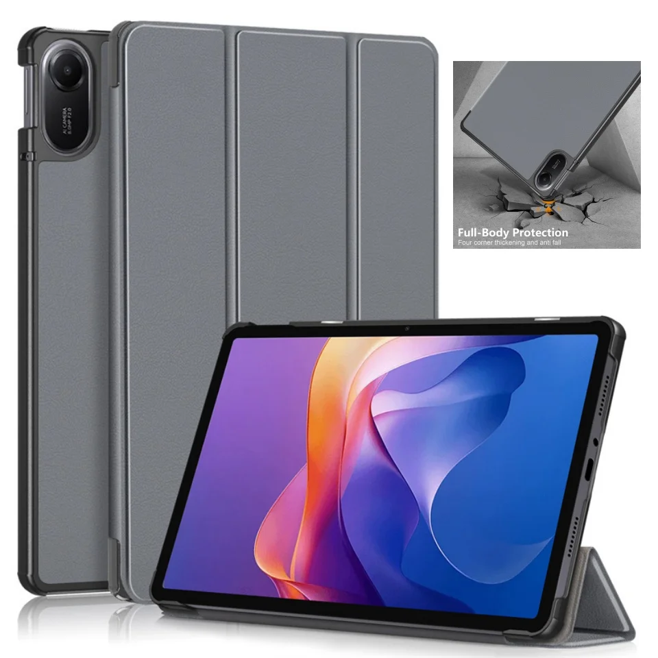 Para Funda Xiaomi Redmi Pad 2 Funda de 11 pulgadas 2025 Funda inteligente con soporte abatible para Redmi Pad 2 2025 Funda para tableta niños Auto Sleep/Wake