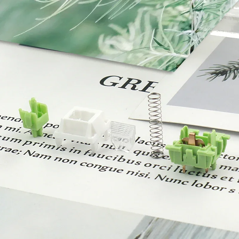 Mage Studio Akashi V2 Switches Teclado mecánico Interruptores lineales Interruptor inferior avanzado lubricado en fábrica - imagen 4