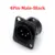 4pin male black