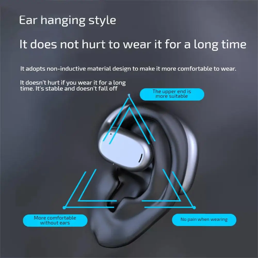 Auriculares inalámbricos de conducción de aire, audífonos deportivos con Subwoofer, no internos, binaurales, 5,3 - imagen 2