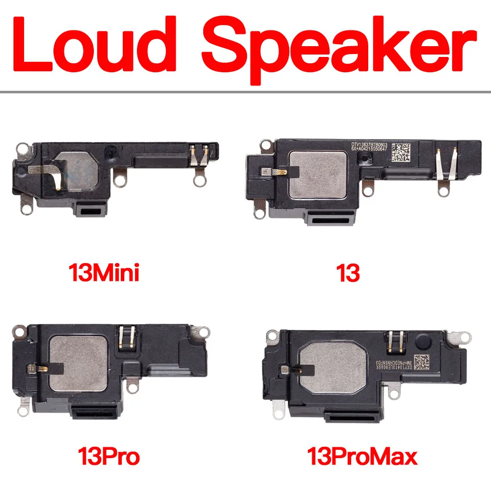 Reemplazo de altavoz inferior para iPhone X XR XS 11 12 13 Mini Pro Max Unidad de anillo de sonido - imagen 2