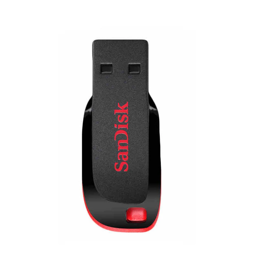10 uds/1 lote SanDisk SDCZ50 Ultra Shift USB 2,0 disco Flash 16GB 32GB 64GB 128GB Mini llave Pendrive memoria Flash negra - imagen 5