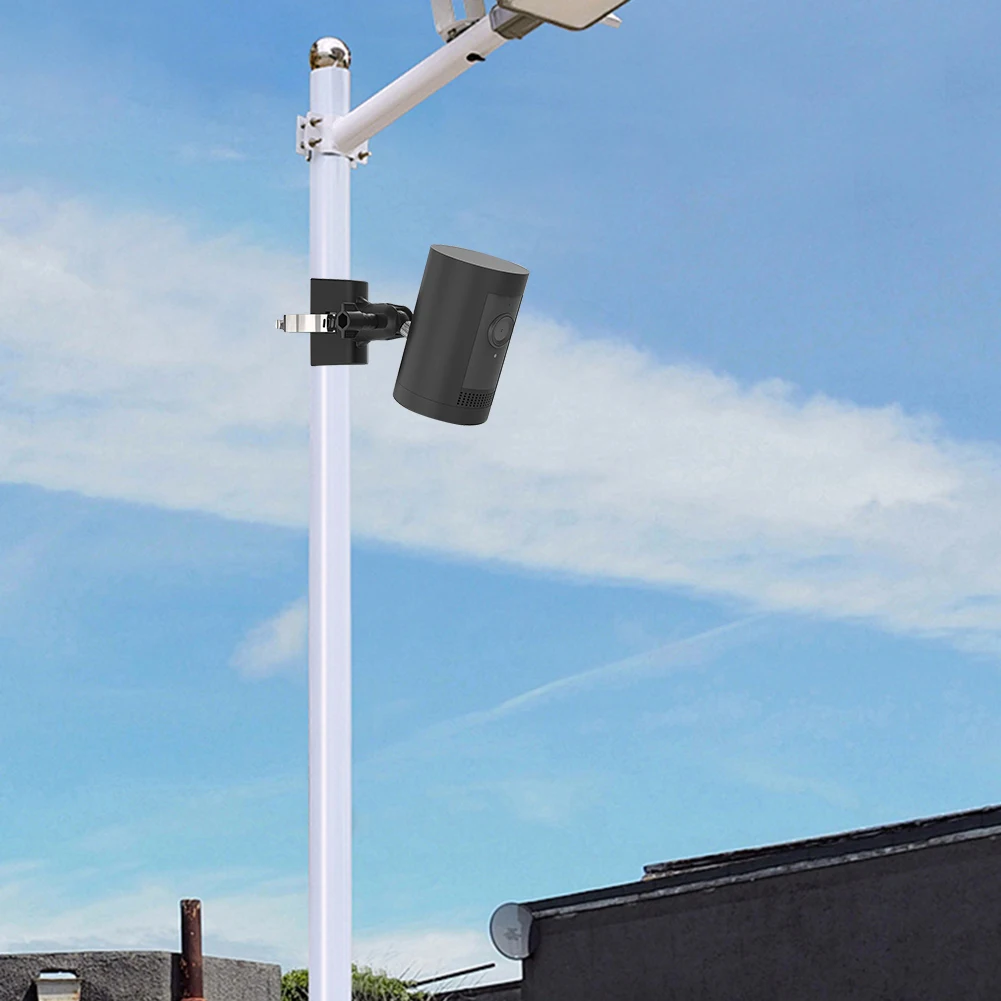 Soporte de poste de montaje de cámara soporte de montaje de cámara ajustable soporte de poste de montaje de cámara ajustable para anillo Stick Up Cam/foco Cam - imagen 3