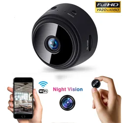 Cámara WiFi HD A9 – Videovigilancia Inalámbrica Mini 1080p para Hogar