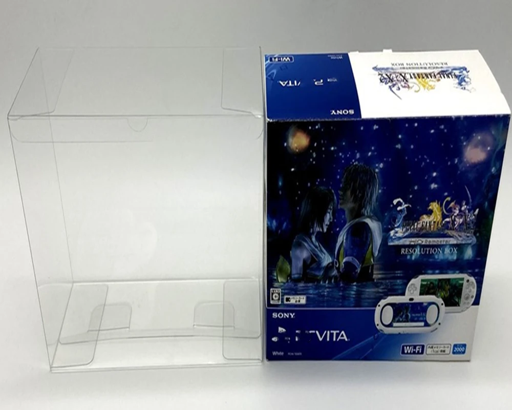 Protector de caja transparente para Sony PS VITA/PSV2000/Final Fantasy, cajas de recolección, carcasa de juego para mascotas, estuche de exposición transparente